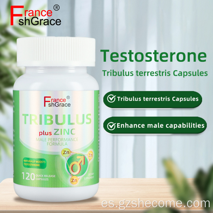 Cápsulas de Tribulus de alta calidad para la absorción mejorada de los hombres